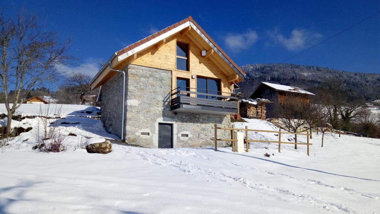 Le Chalet Des Pierres Viuz-en-Sallaz Eksteriør billede